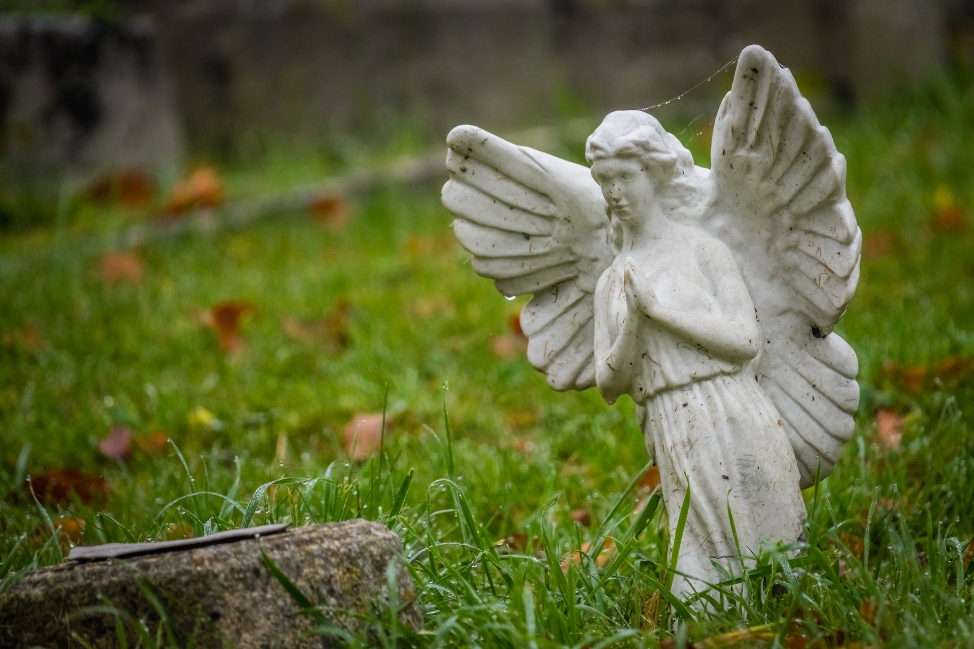 Tiny angel figure