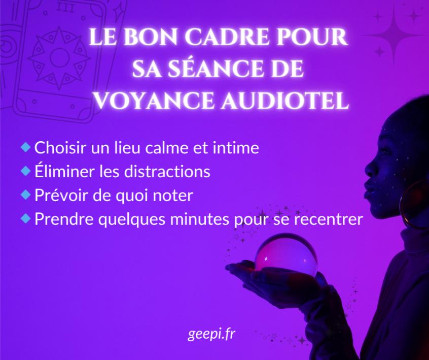 cadre seance voyance audiotel